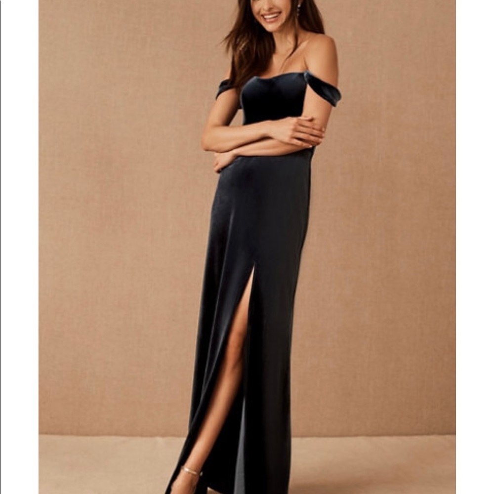 Jenny Yoo Issa Velvet Dress